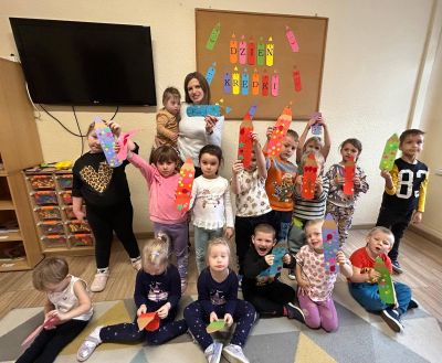 Dzień Kredki w oddziale przedszkolnym SP2